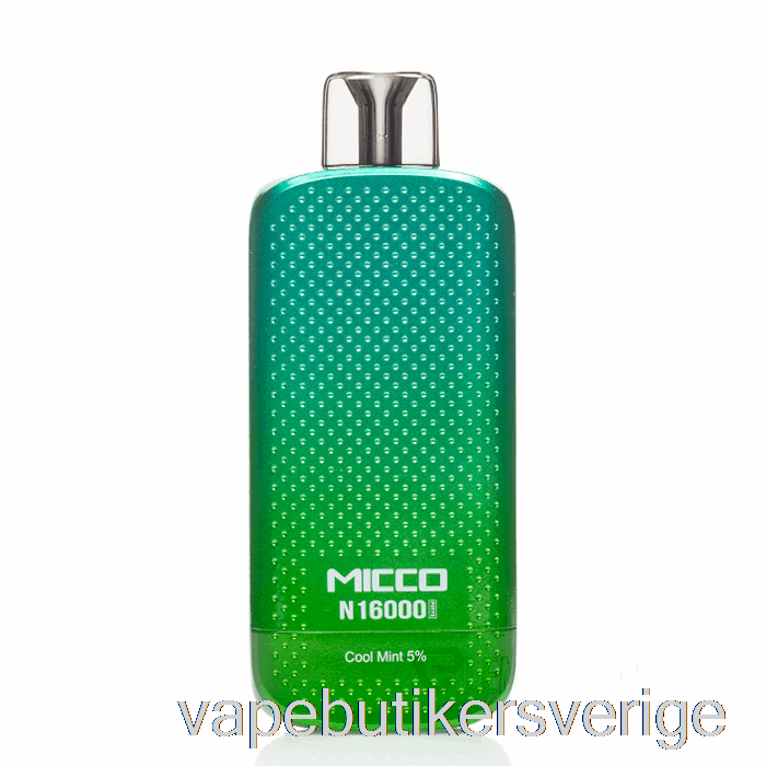 Vape Sverige Horizontech Micco N16000 Engångs Cool Mint